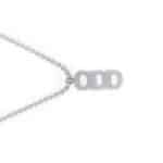 Silver ODD Necklace Charm