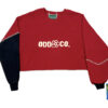 Odd Co. Pullover Crop Sweatshirt
