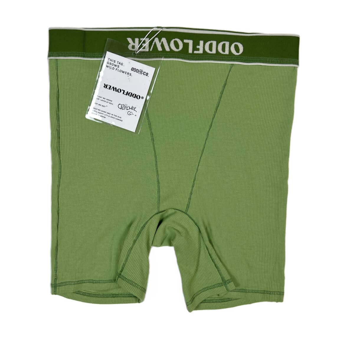 Unisex Boxer Brief in Cactus Green